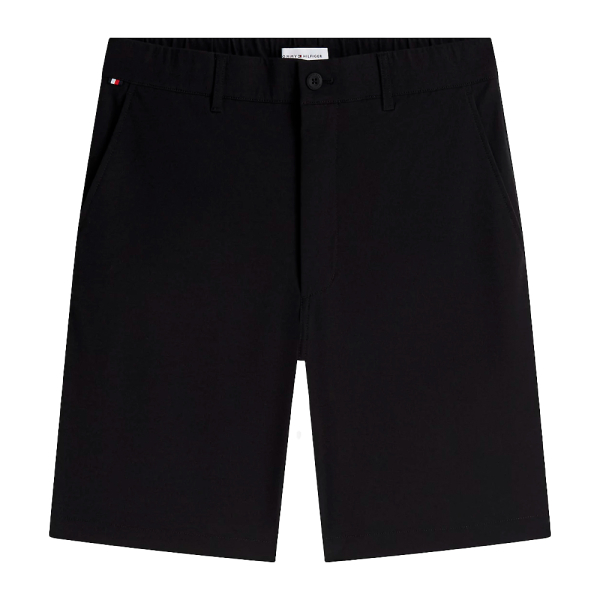 Tommy Hilfiger Pantalons Noir - Short chino coupe droite Dover - 30 - Ref 81 €